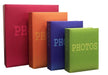 Copertina in carta laminata, interni a tasche bianchi in PP con porta CD, 4 colori assortiti.