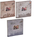 Copertina in carta laminata, interno classico con velina e tasca porta CD, 3 soggetti assortiti. 100 pagine 29x32.