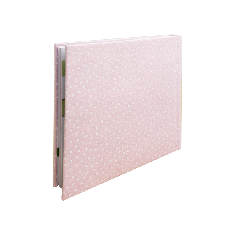 AB63-H album diarietto primo anno gufetto rosa