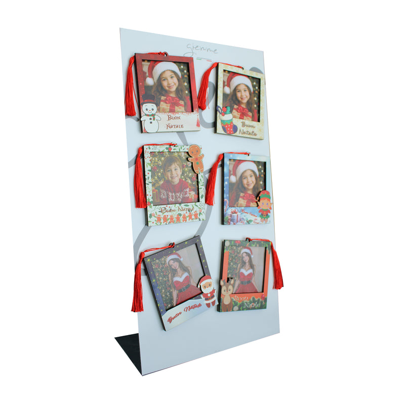KNT192 Cornice con calamita Natale