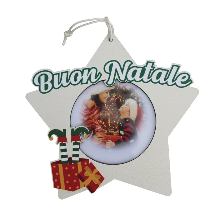 KNT165 Cornice Natale decorazione albero