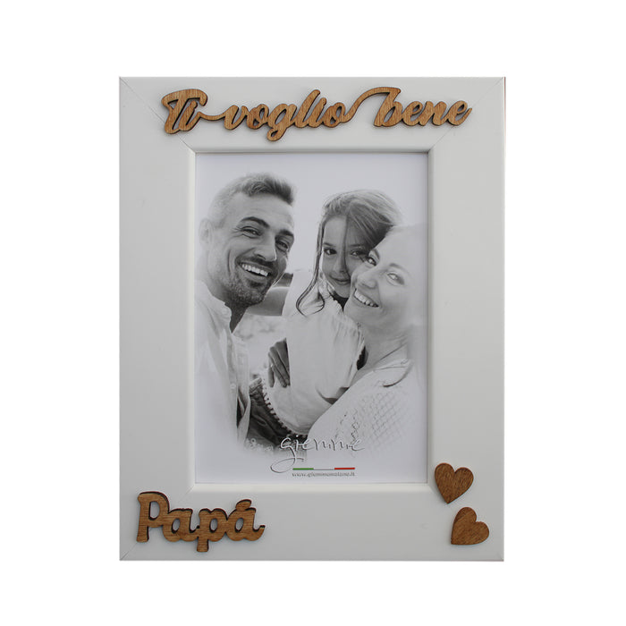 KFT144 Cornice in legno ti voglio bene Mamma