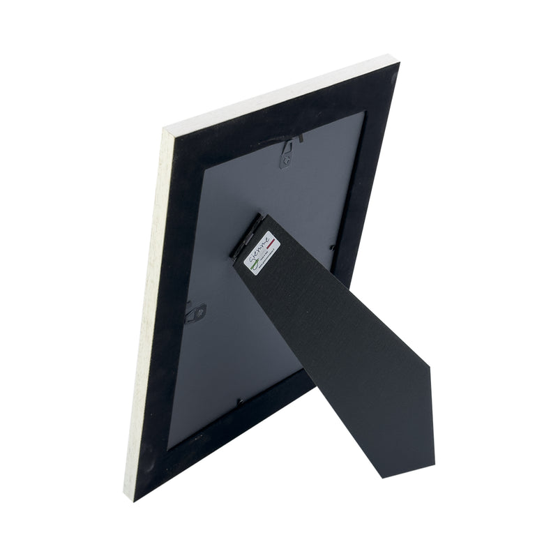 KFT127 cornice in legno panna rigato "finalmente in pensione"