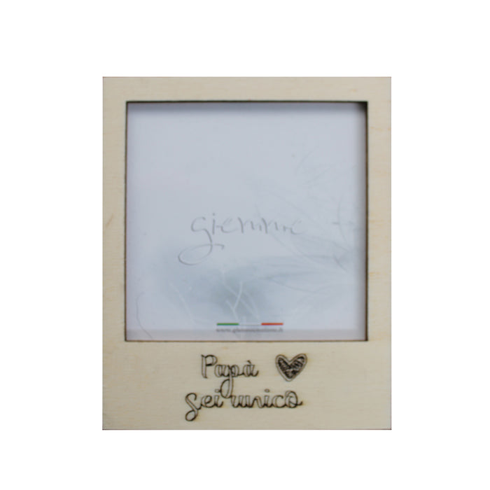 KFT170 CORNICE POLAROID PAPA' CON CALAMITA