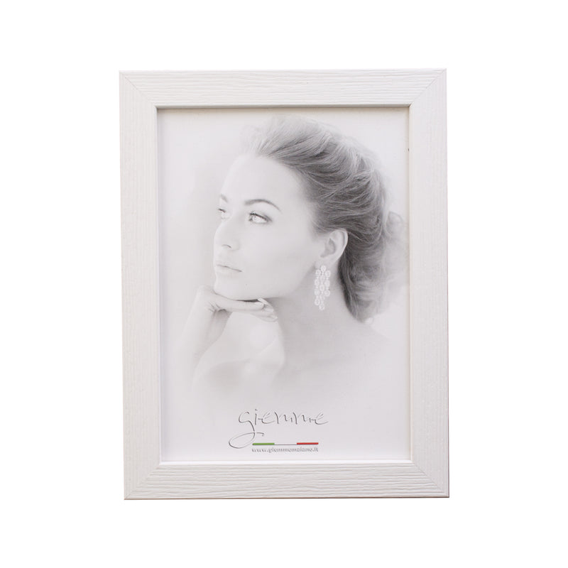 KG101-C Cornice legno bianco