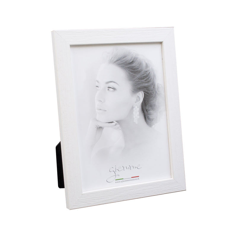 KG101-C Cornice legno bianco