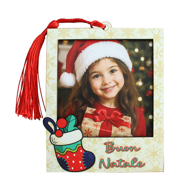 KNT192 Cornice con calamita Natale