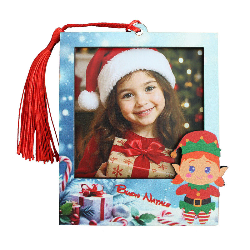 KNT192 Cornice con calamita Natale