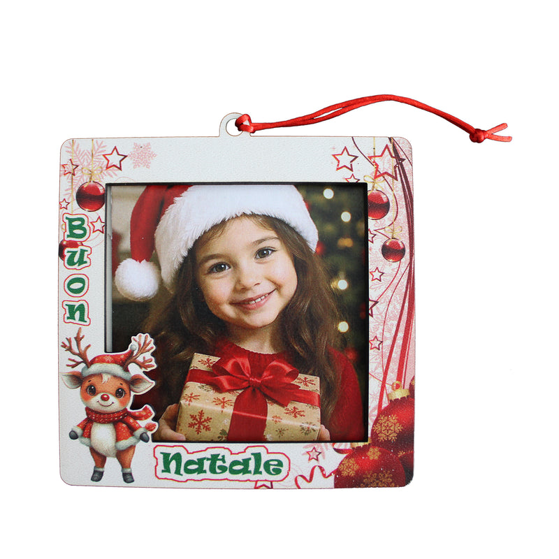 KNT194 Cornice tonda Natale
