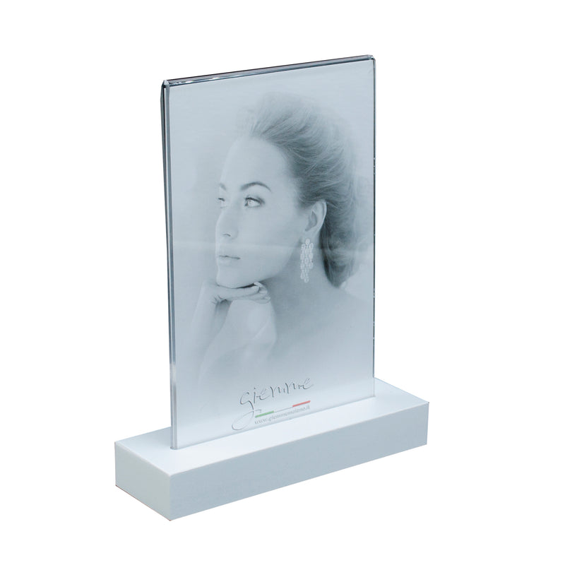 KPT17 cornice plexiglass base legno