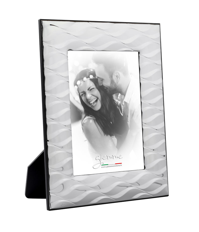 KST60 cornice metallo argentato