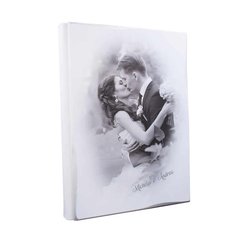 M050A Abum con copertina in legno personalizzata